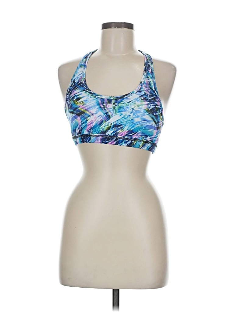 Pre-owned Flx Sports Bra In Blue