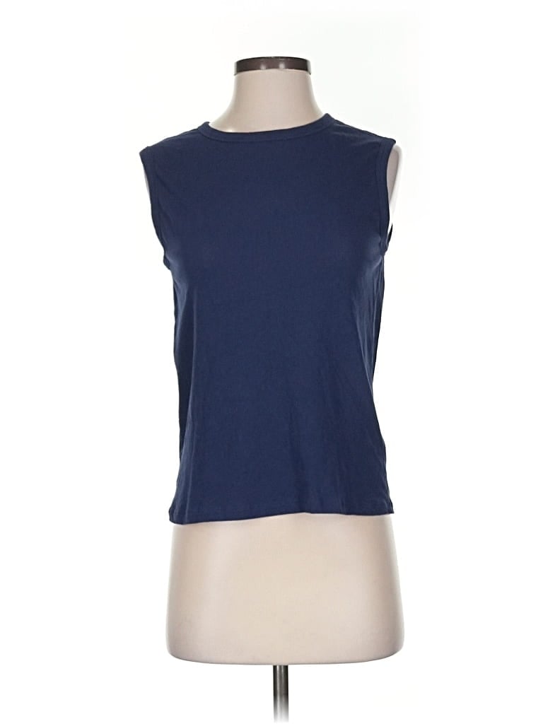 Pre-owned Everlane Sleeveless T-shirt In Blue