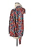 Canali 100% Polyester Paisley Red Jacket Size L - photo 5