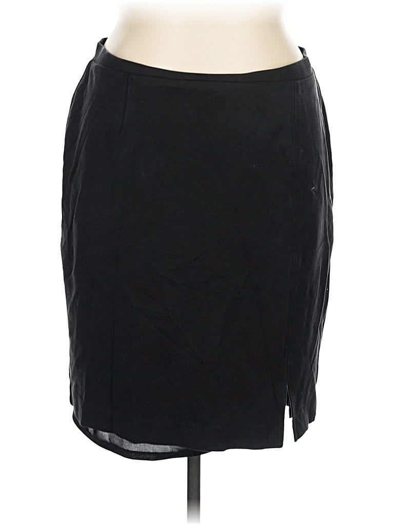 Pre-owned Chico's Formal Skirt In Black