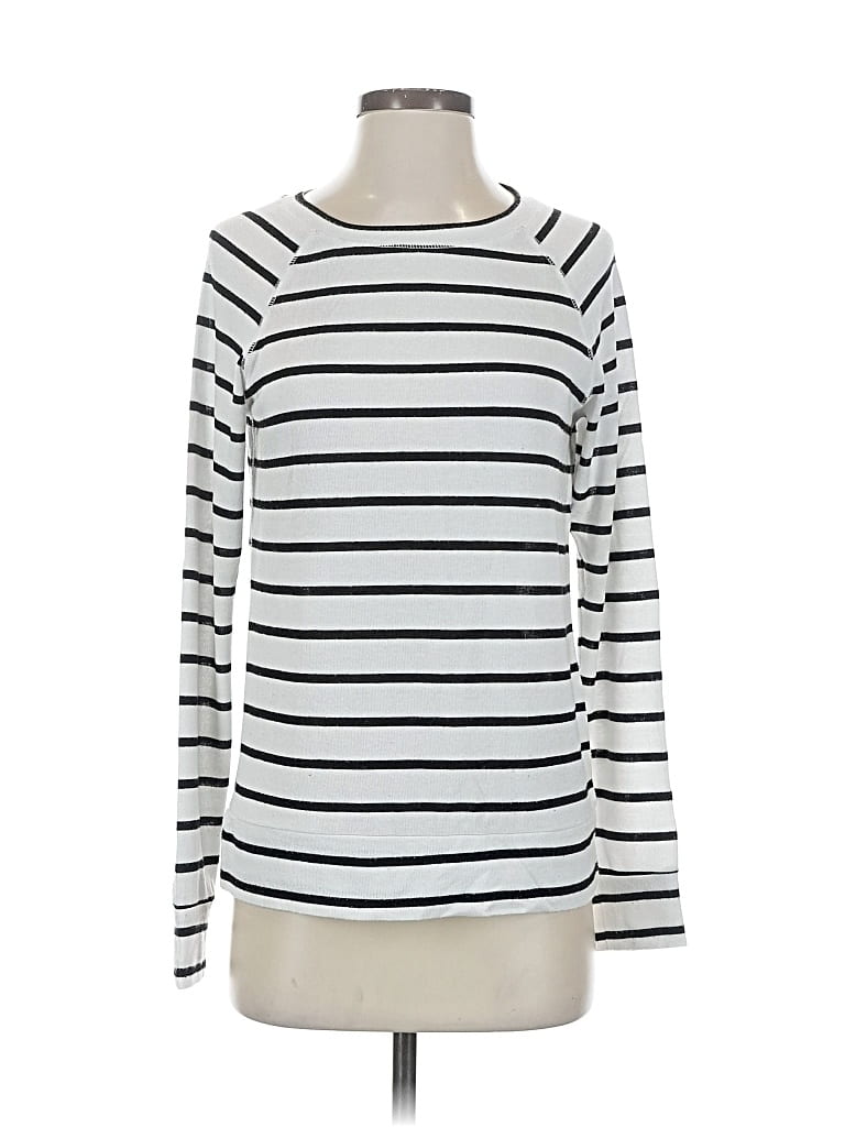 Pre-owned Market & Spruce Pullover Sweater In White