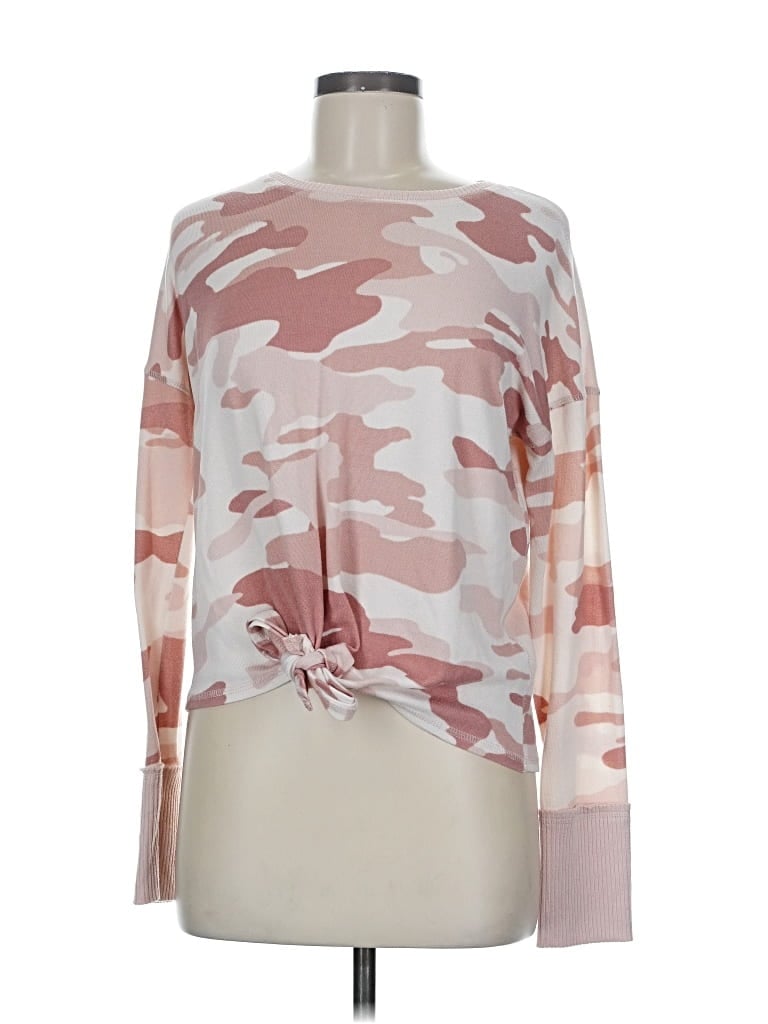 Pre-owned Derek Heart Sweatshirt In Pink