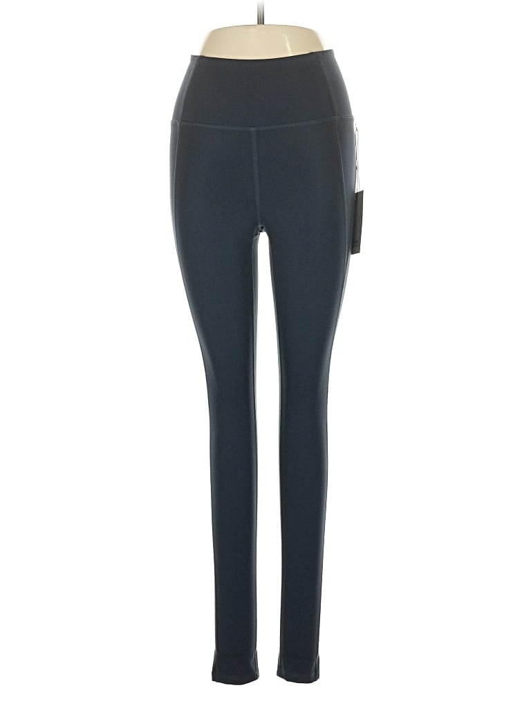 Pre-owned Girlfriend Collective Active Pants In Blue