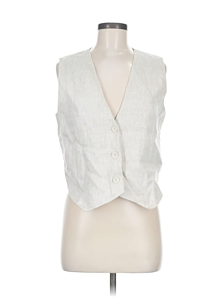 Pre-owned Dissh Vest In Silver