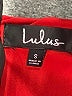 Lulus 100% Polyester Solid Red Cocktail Dress Size S - photo 6