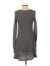 Sage Houndstooth Gray Casual Dress Size S - photo 2