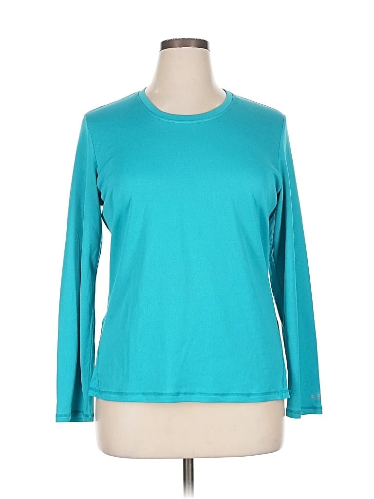 Pre-owned C9 By Champion Long Sleeve T-shirt In Blue