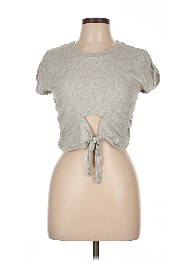 Pre-owned Urban Outfitters Short Sleeve T-shirt In Gray