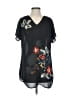 CAbi 100% Polyester Black Short Sleeve Blouse Size S - photo 1