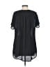 CAbi 100% Polyester Black Short Sleeve Blouse Size S - photo 2