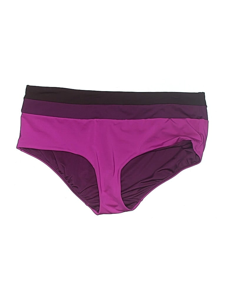 Pre-owned Athleta Swimsuit Bottoms In Purple