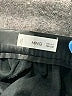 MNG 100% Polyester Black Faux Leather Skirt Size 2 - photo 4