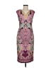 ECI Paisley Purple Cocktail Dress Size 6 - photo 1