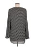 Pleione 100% Polyester Black Long Sleeve Blouse Size M - photo 2