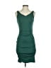 Grace Karin Solid Green Cocktail Dress Size S - photo 1