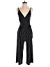 Kaileigh Stripes Black Jumpsuit Size S - photo 1