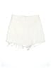 Zara White Denim Shorts Size 2 - photo 2