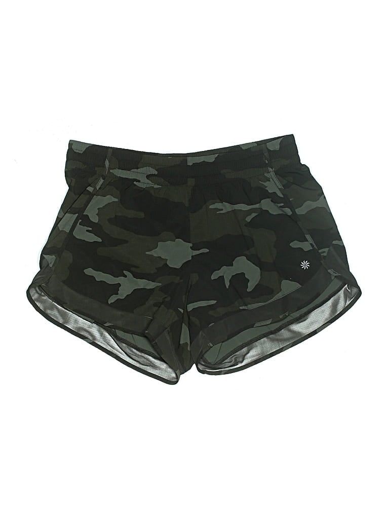 Pre-owned Athleta Athletic Shorts In Green