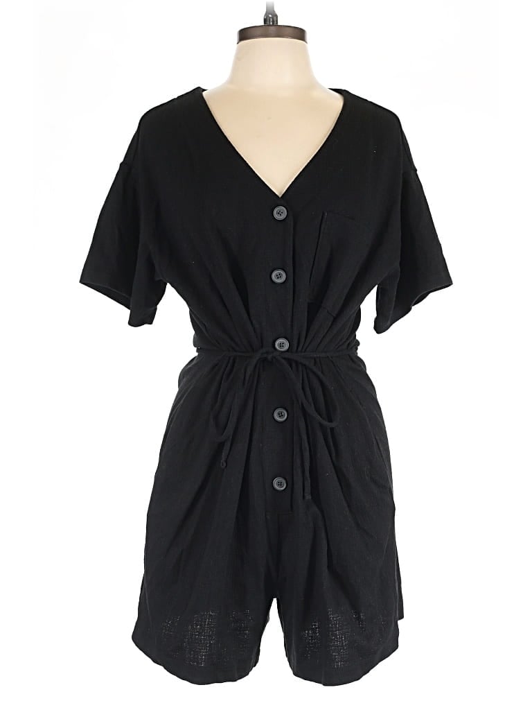 Pre-owned Old Navy Romper In Black