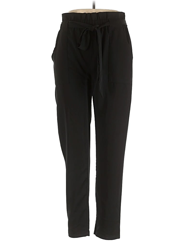 Pre-owned Simplee Casual Pants In Black