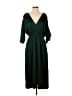 The Odells 100% Polyester Solid Green Casual Dress Size S - photo 1
