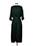 The Odells 100% Polyester Solid Green Casual Dress Size S - photo 2