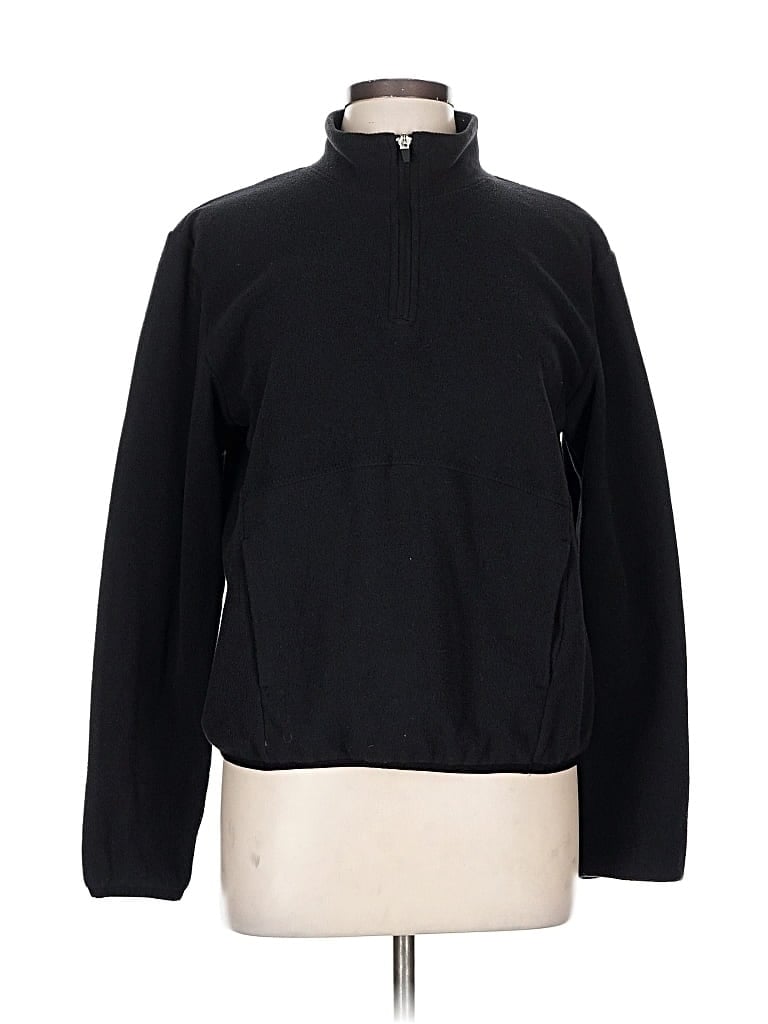 Pre-owned Z By Zella Turtleneck Sweater In Black