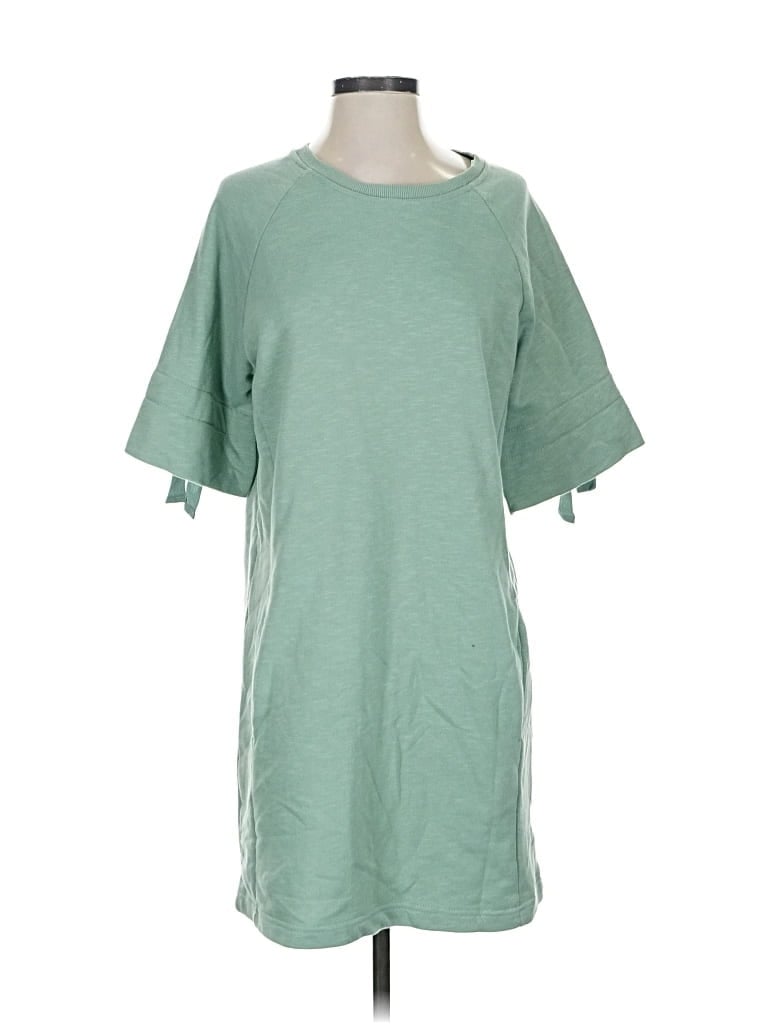Pre-owned Solutions Casual Dress In Green
