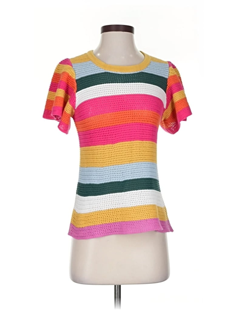 Pre-owned Assorted Brands Pullover Sweater In Pink