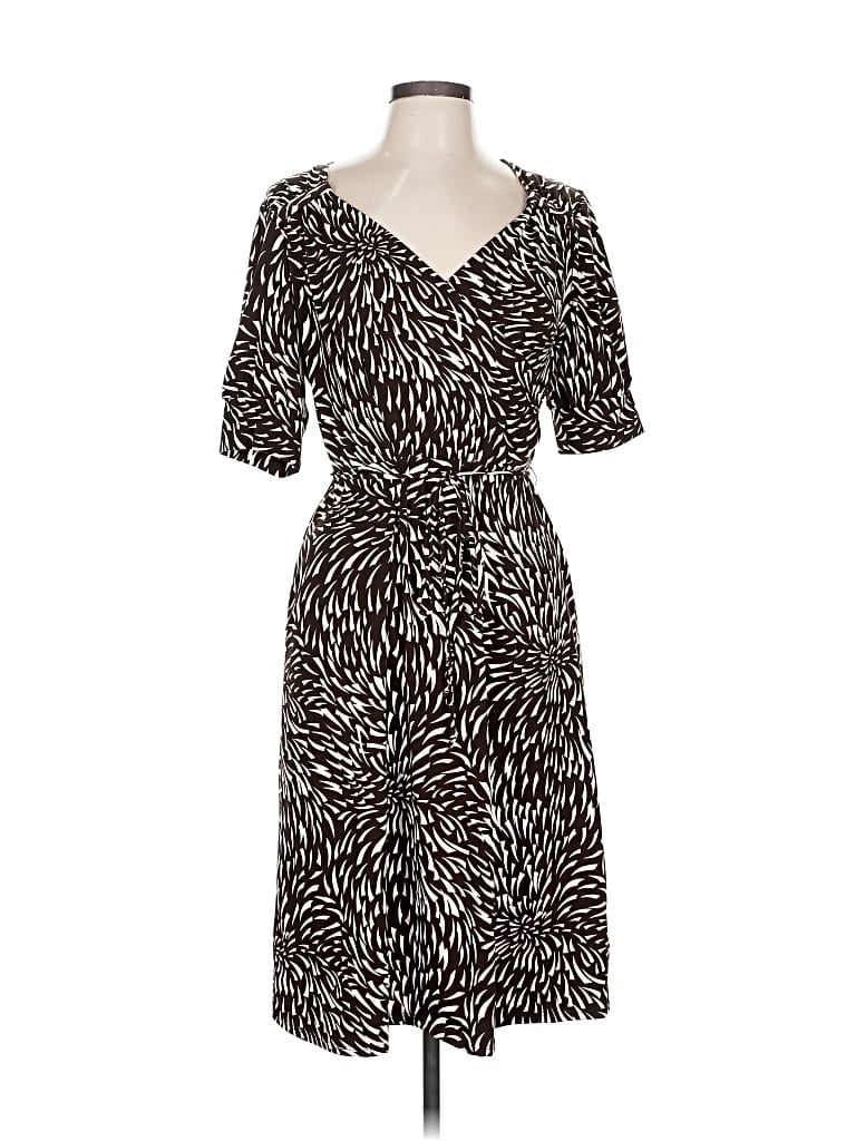 Pre-owned Merona Casual Dress In Brown