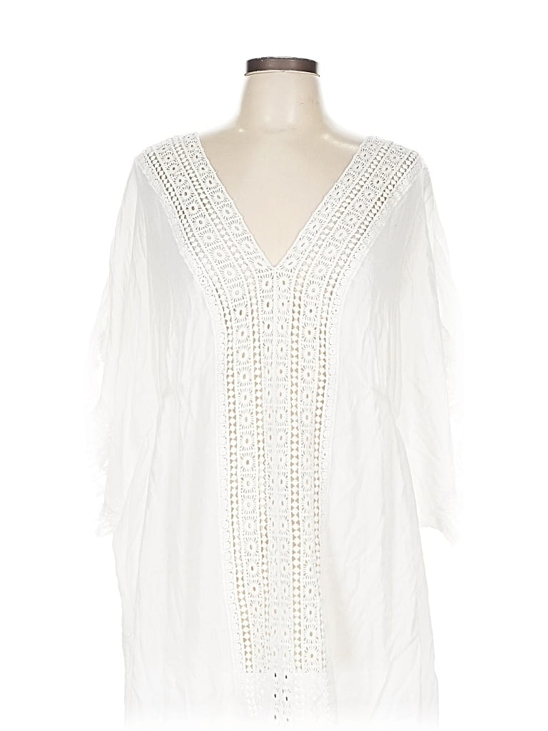 Sunshine 79 3/4 Sleeve Blouse In White