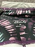Zelos Floral Purple Active Pants Size M - photo 3