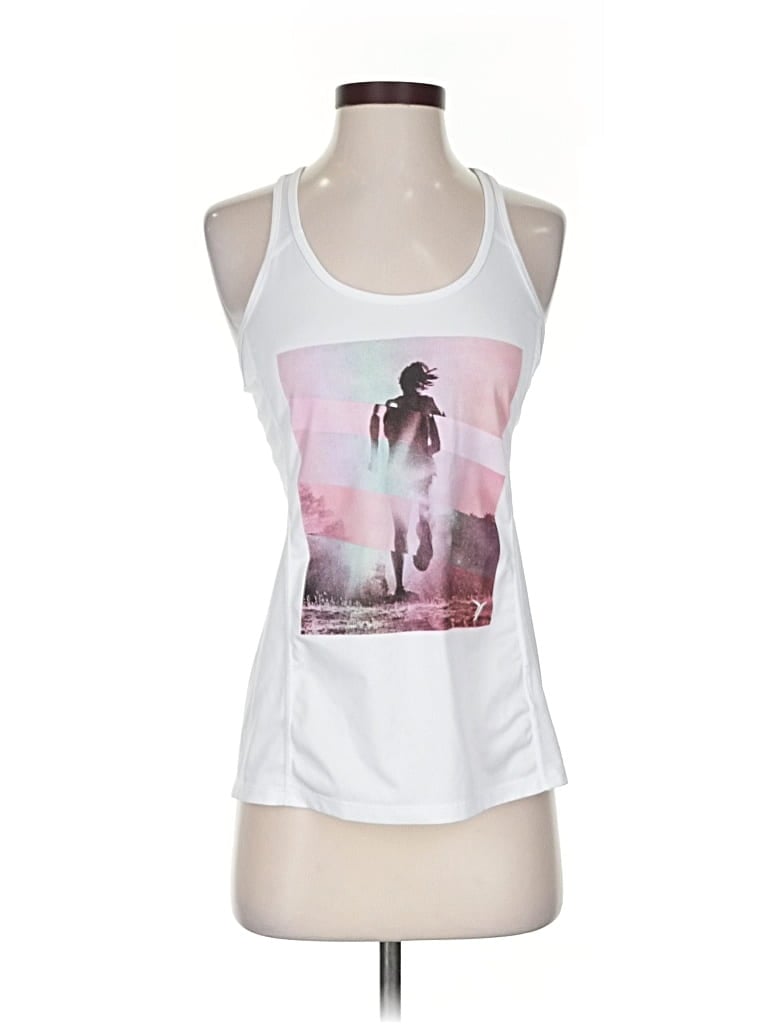 Pre-owned Active By Old Navy Active Tank Top In White
