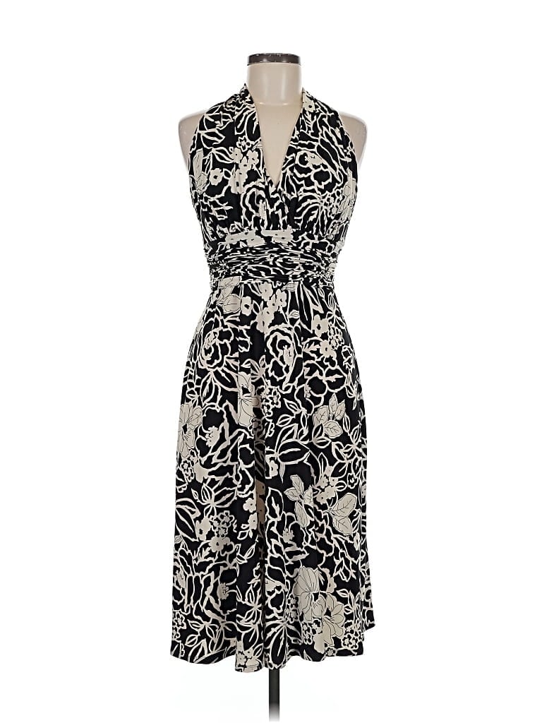 Pre-owned Evan Picone Cocktail Dress In Black