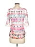 Dna Couture Pink 3/4 Sleeve Blouse Size L - photo 2
