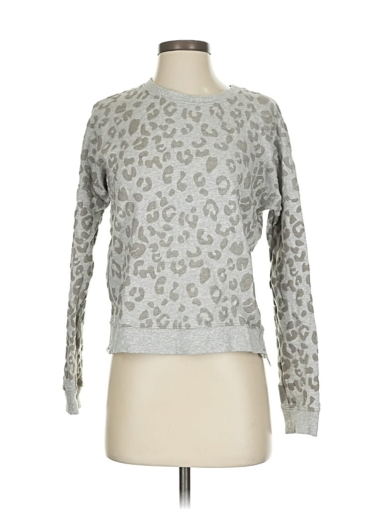 Pre-owned Rails Pullover Sweater In Silver