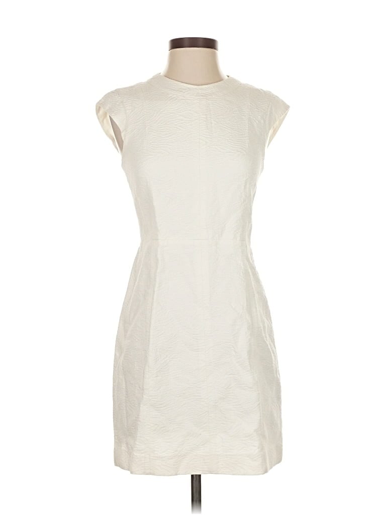 Pre-owned Theory Casual Dress In White
