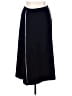 Crea Concept Solid Black Blue Casual Skirt Size EU 42 / US 12 - photo 1