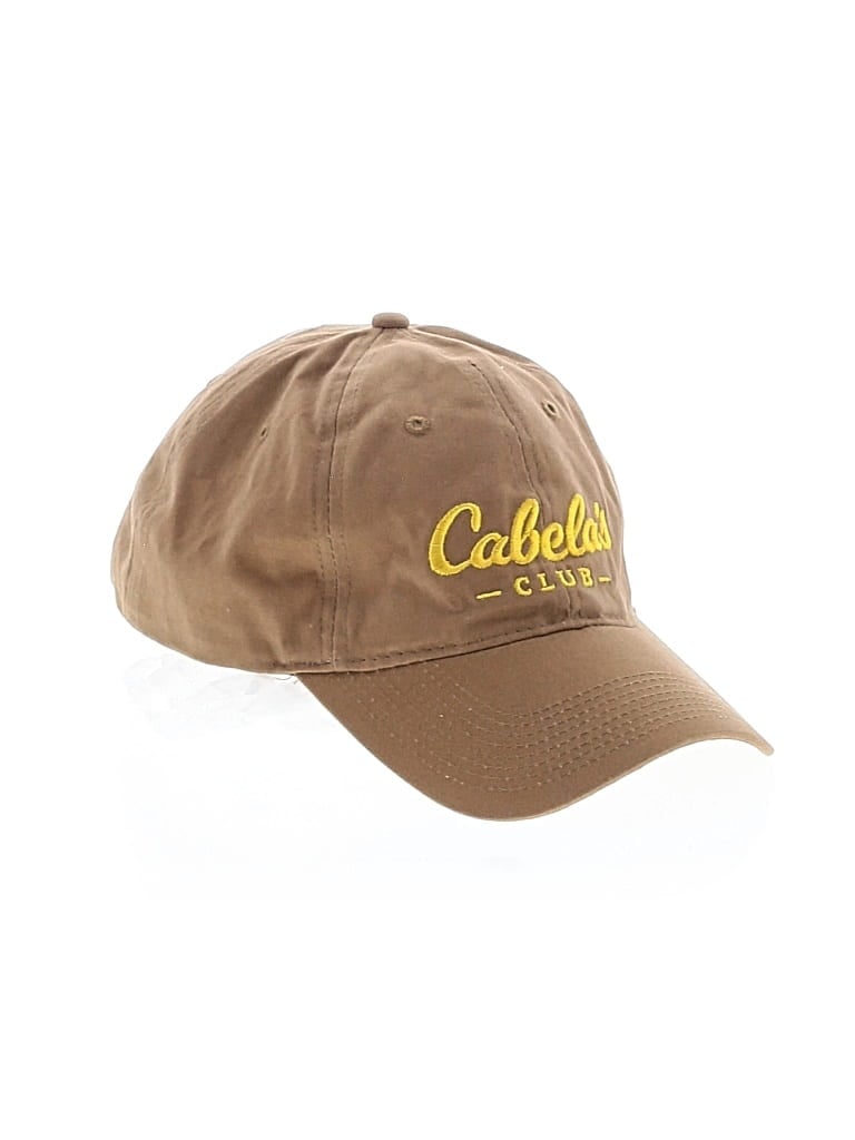 Pre-owned Cabela's Baseball Cap In Brown