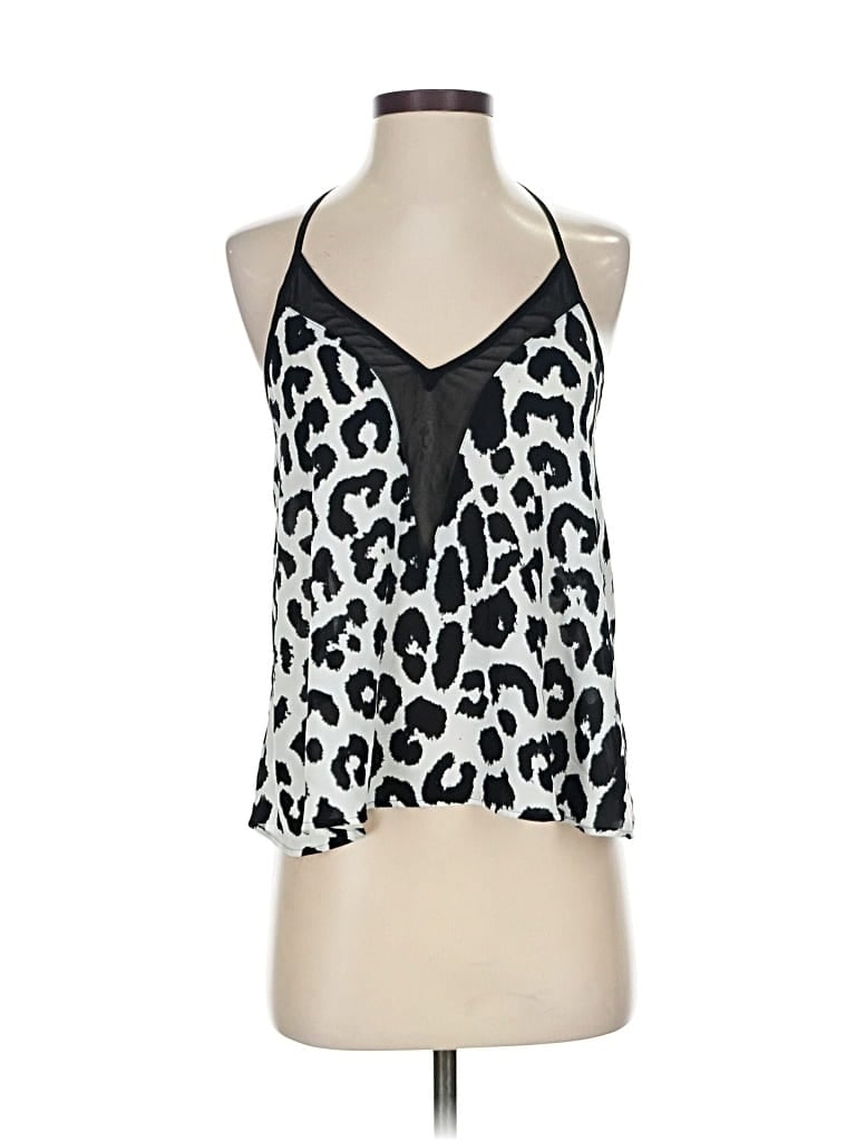 Pre-owned Express Outlet Sleeveless Blouse In Black