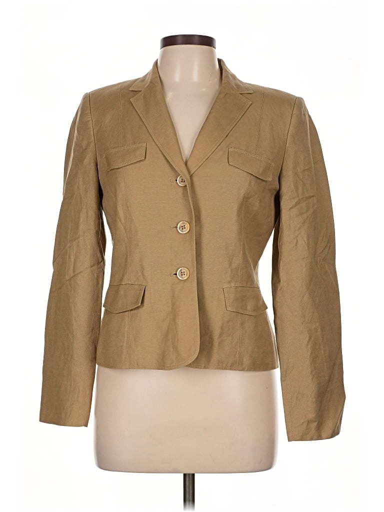 Pre-owned Liz Claiborne Blazer Jacket In Brown
