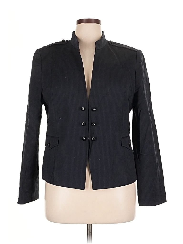 Pre-owned Tahari By Asl Blazer Jacket In Black
