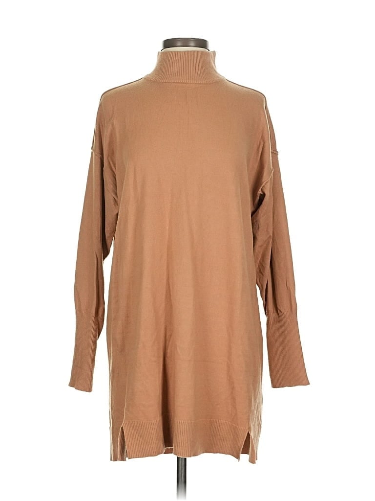 Pre-owned Steve Madden Casual Dress In Tan