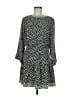 Current/Elliott 100% Lyocell Polka Dots Black Casual Dress Size Med (2) - photo 1