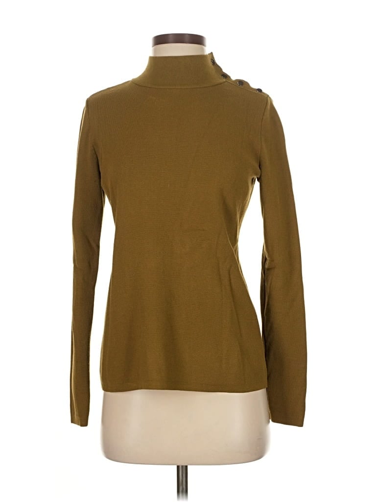 Pre-owned Ann Taylor Turtleneck Sweater In Brown