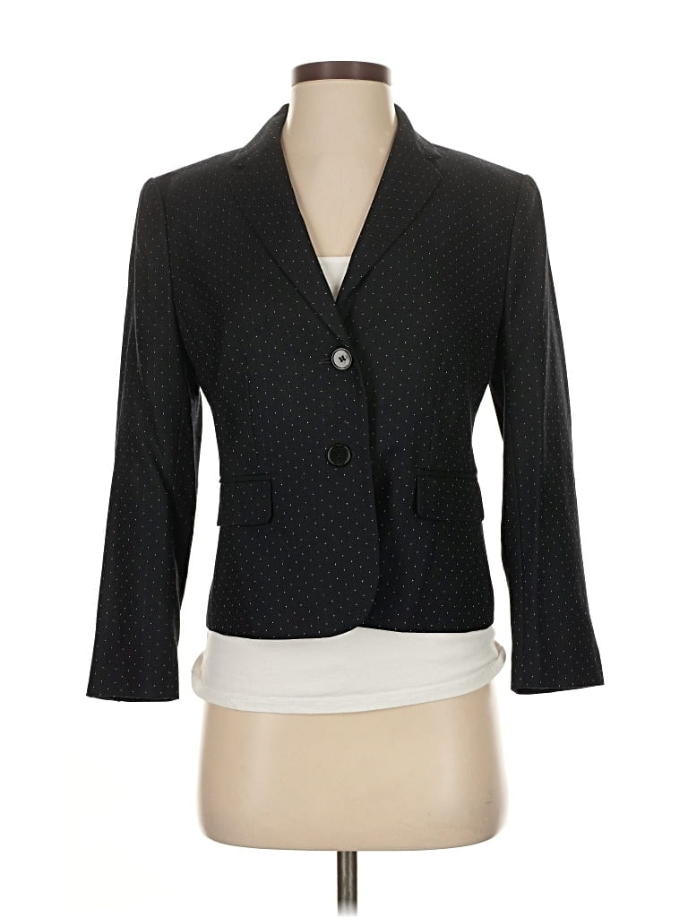 Pre-owned Ann Taylor Blazer Jacket In Black
