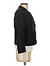 Ann Taylor 100% Polyester Polka Dots Black Blazer Size 4 - photo 4