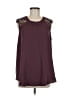 Torrid 100% Polyester Burgundy Sleeveless Blouse Size Med Plus (00) - photo 1
