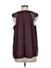 Torrid 100% Polyester Burgundy Sleeveless Blouse Size Med Plus (00) - photo 2