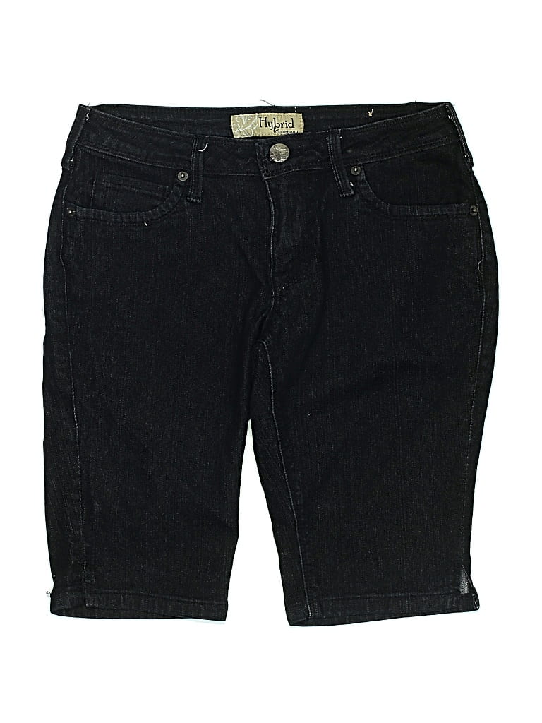 Pre-owned Hybrid & Company Denim Shorts In Black